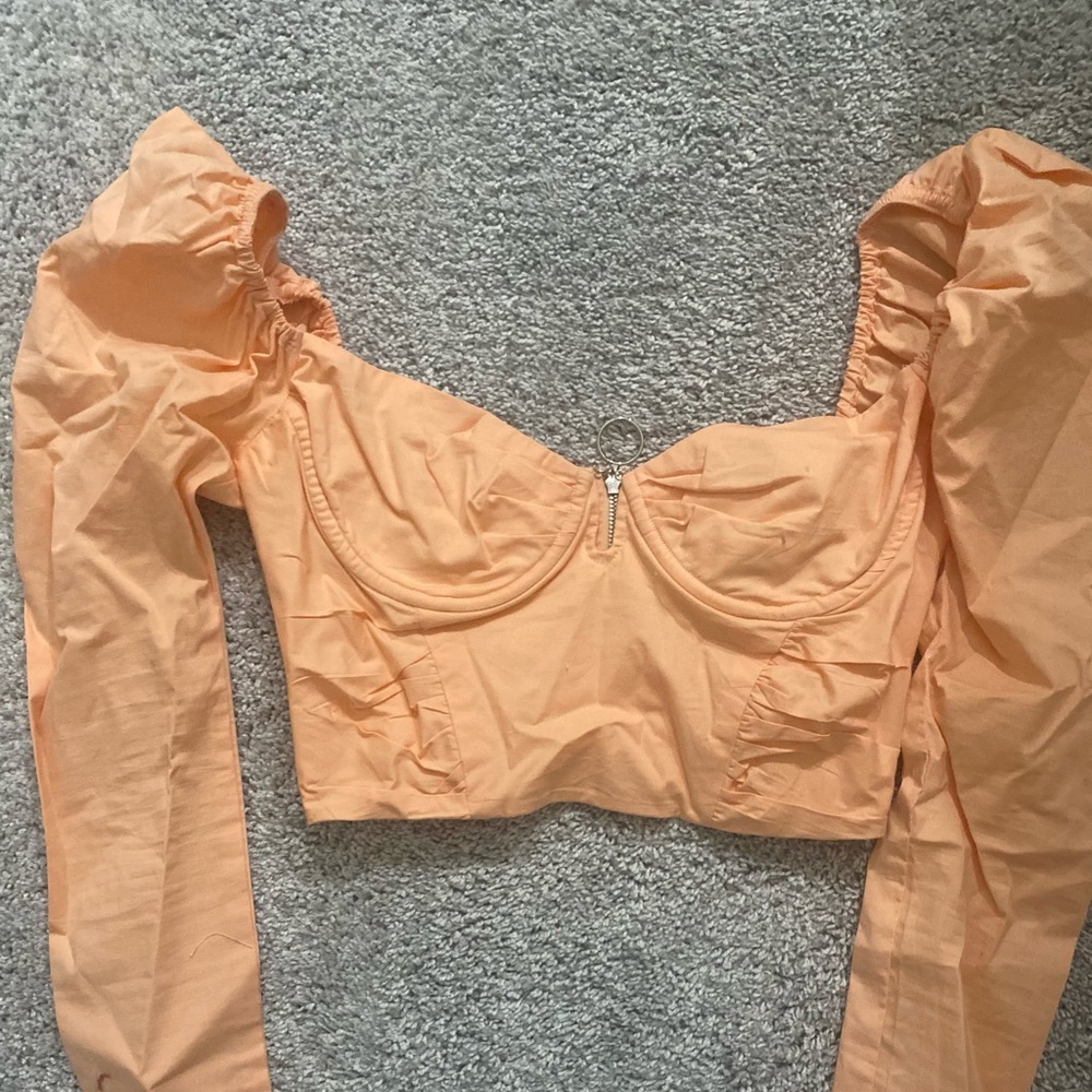 Oh Polly orange/coral shirt